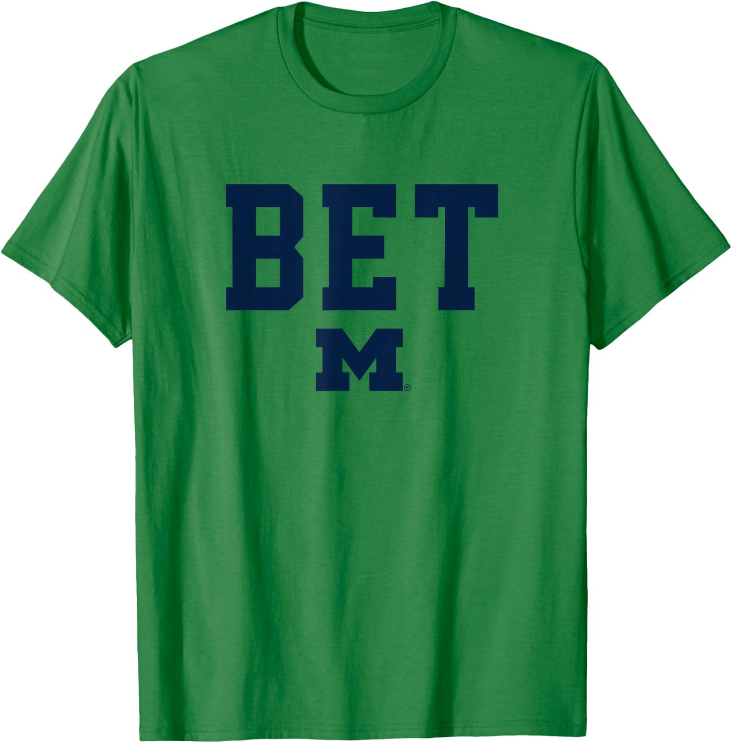 University of Michigan Wolverines BET T-Shirt - T-Shirt | Irish Green