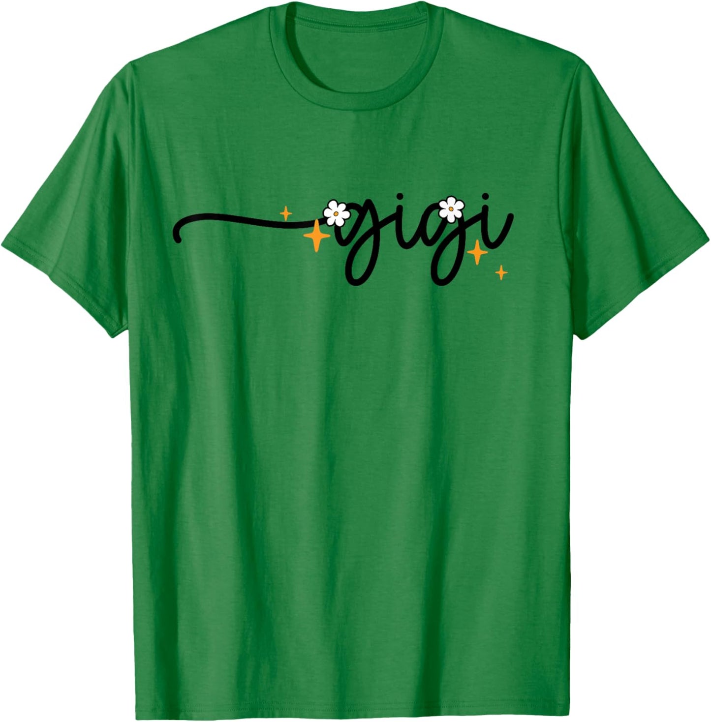 Floral Gigi Grandma Life Mother's Day Women Grandmother T-Shirt - T-Shirt | Irish Green
