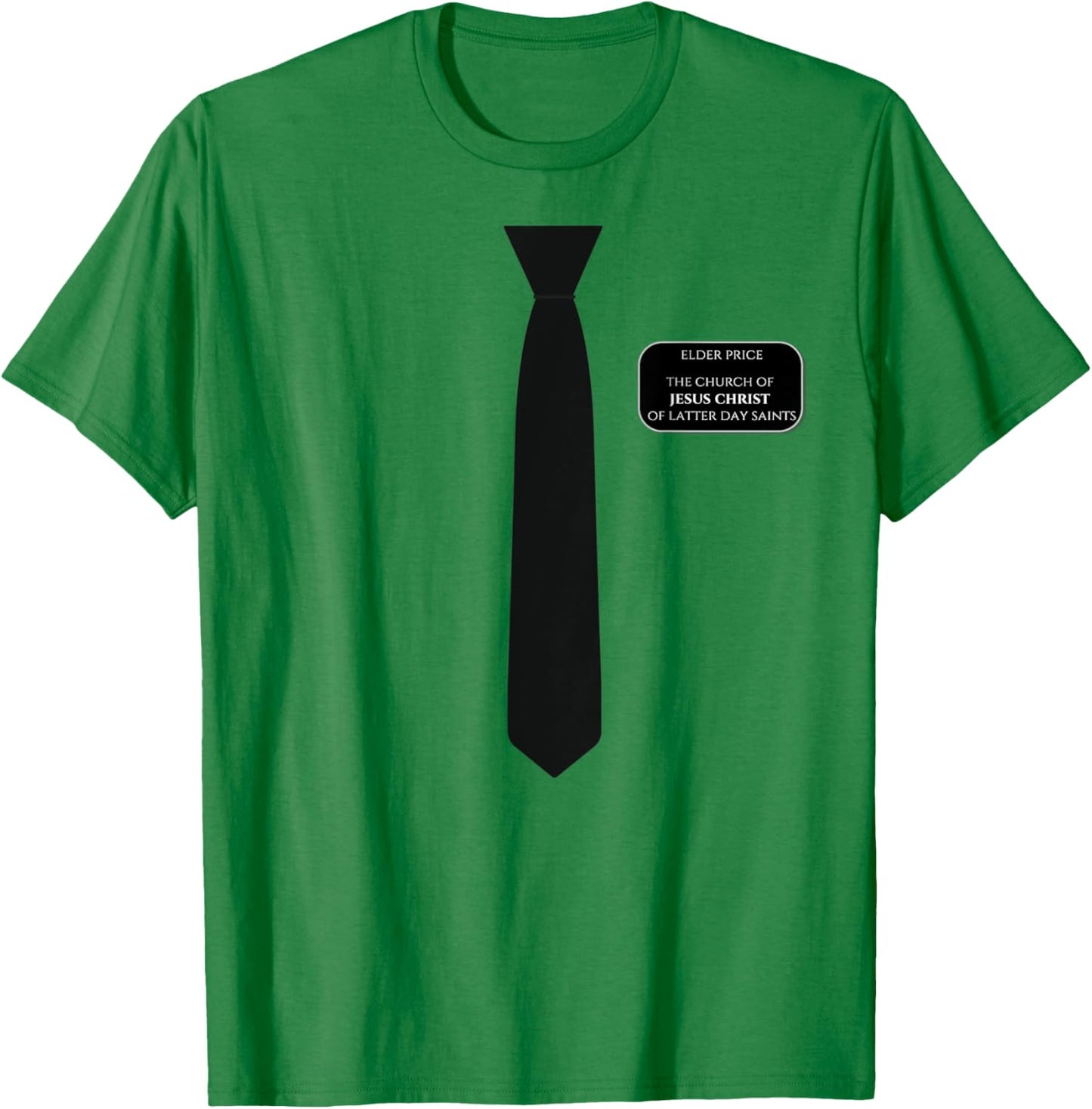 Book of Mormon Elder Price Costume T-Shirt - T-Shirt | Irish Green