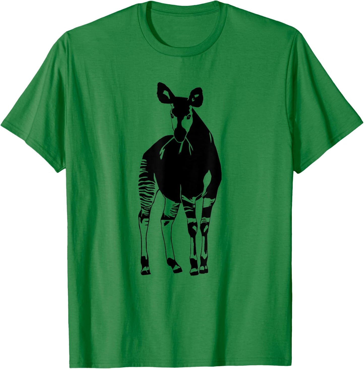 Funny Okapi T-Shirt - T-Shirt | Irish Green