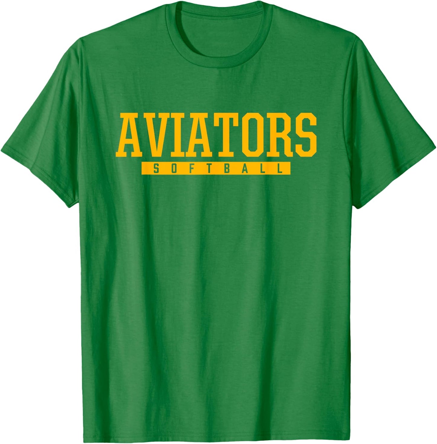 Sycamore Aviators Softball HS T-Shirt - T-Shirt | Irish Green
