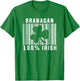 Branagan Irish Family Name T-Shirt - T-Shirt | Irish Green