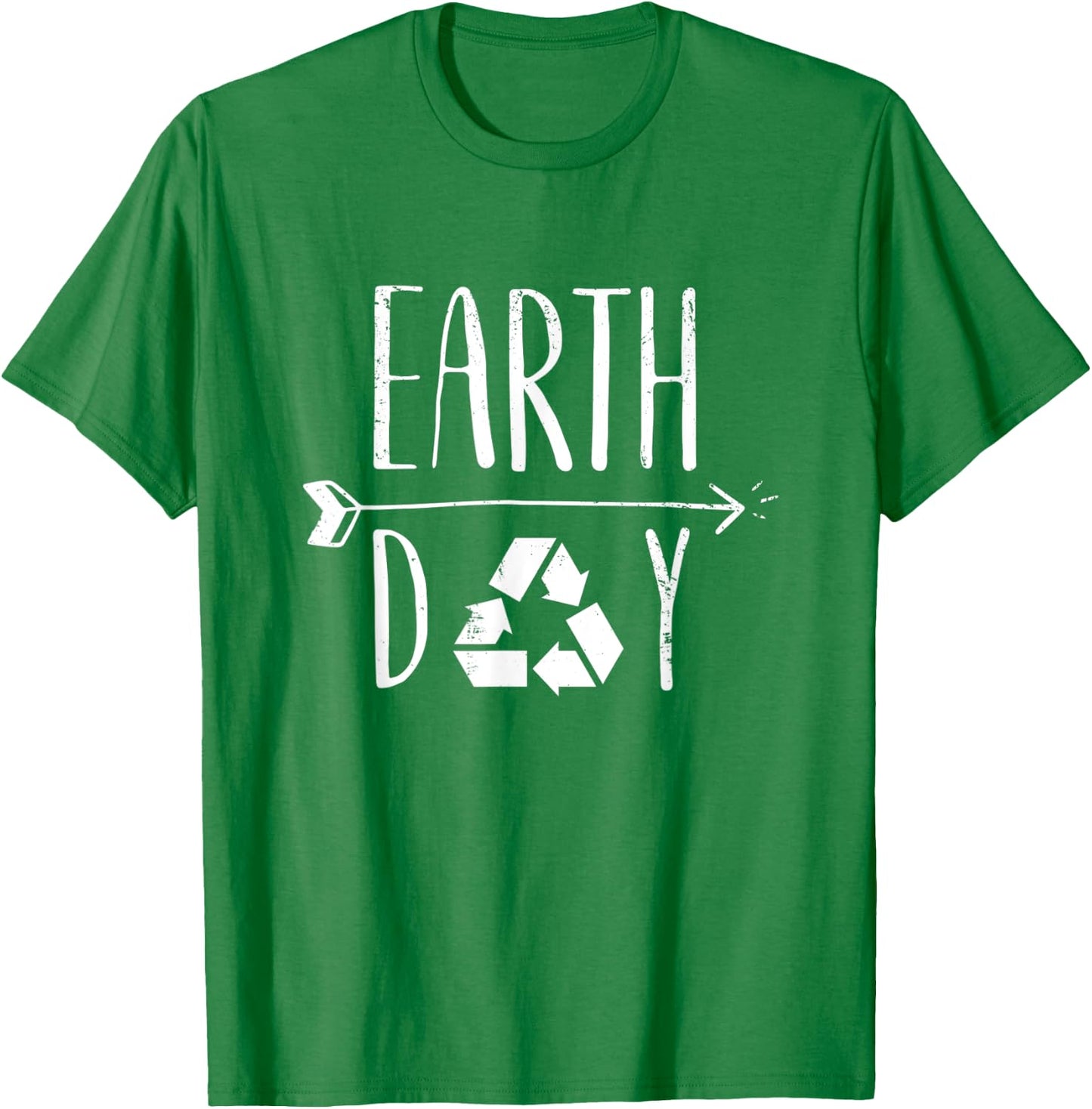 Earth Day 51th Anniversary Cute Vintage Recycling T-Shirt - T-Shirt | Irish Green