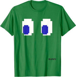 Retro Arcade Group Costume, Red Blinky, Halloween Group Idea T-Shirt - T-Shirt | Irish Green