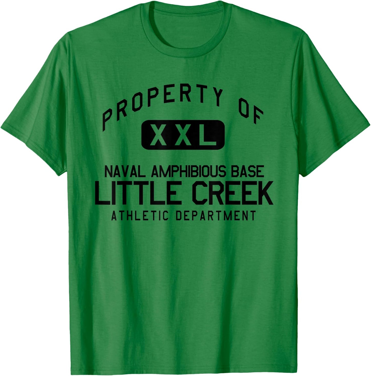 Property of Naval Amphibious Base Little Creek Athletic Dept T-Shirt - T-Shirt | Irish Green