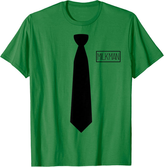 Milk Man Costume Halloween Costume Milk Man T-Shirt - T-Shirt | Irish Green