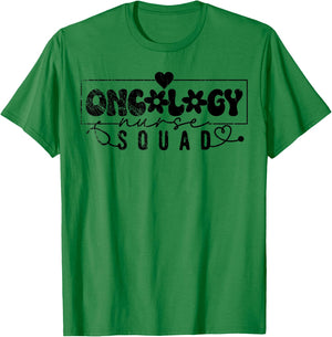 Oncology Nurse Squad, Nursing, Nurse Lover T-Shirt - T-Shirt | Irish Green