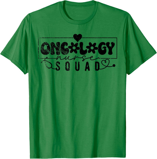 Oncology Nurse Squad, Nursing, Nurse Lover T-Shirt - T-Shirt | Irish Green