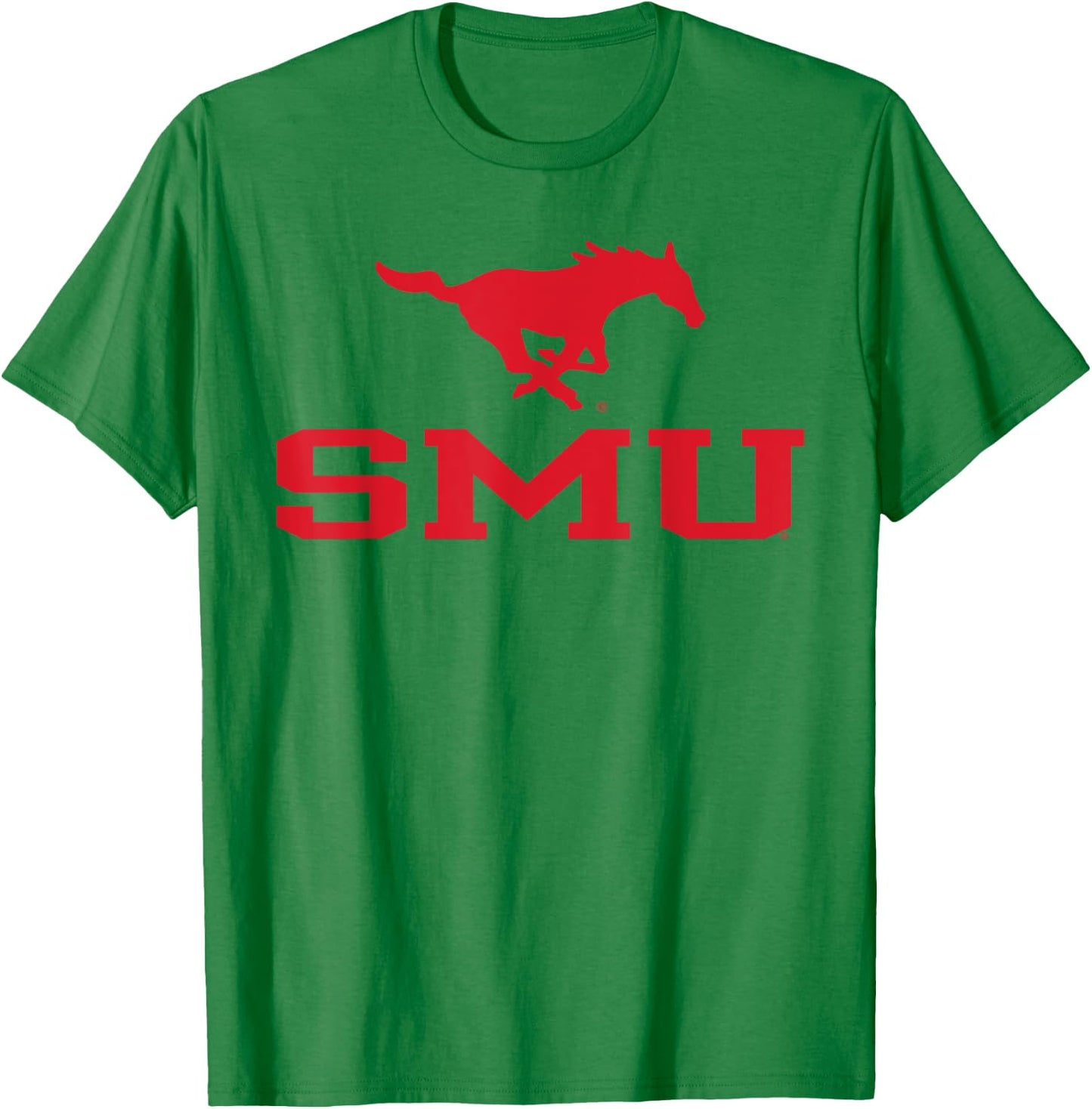 SMU Mustangs Sportsmanship White Officially Licensed T-Shirt - T-Shirt | Irish Green