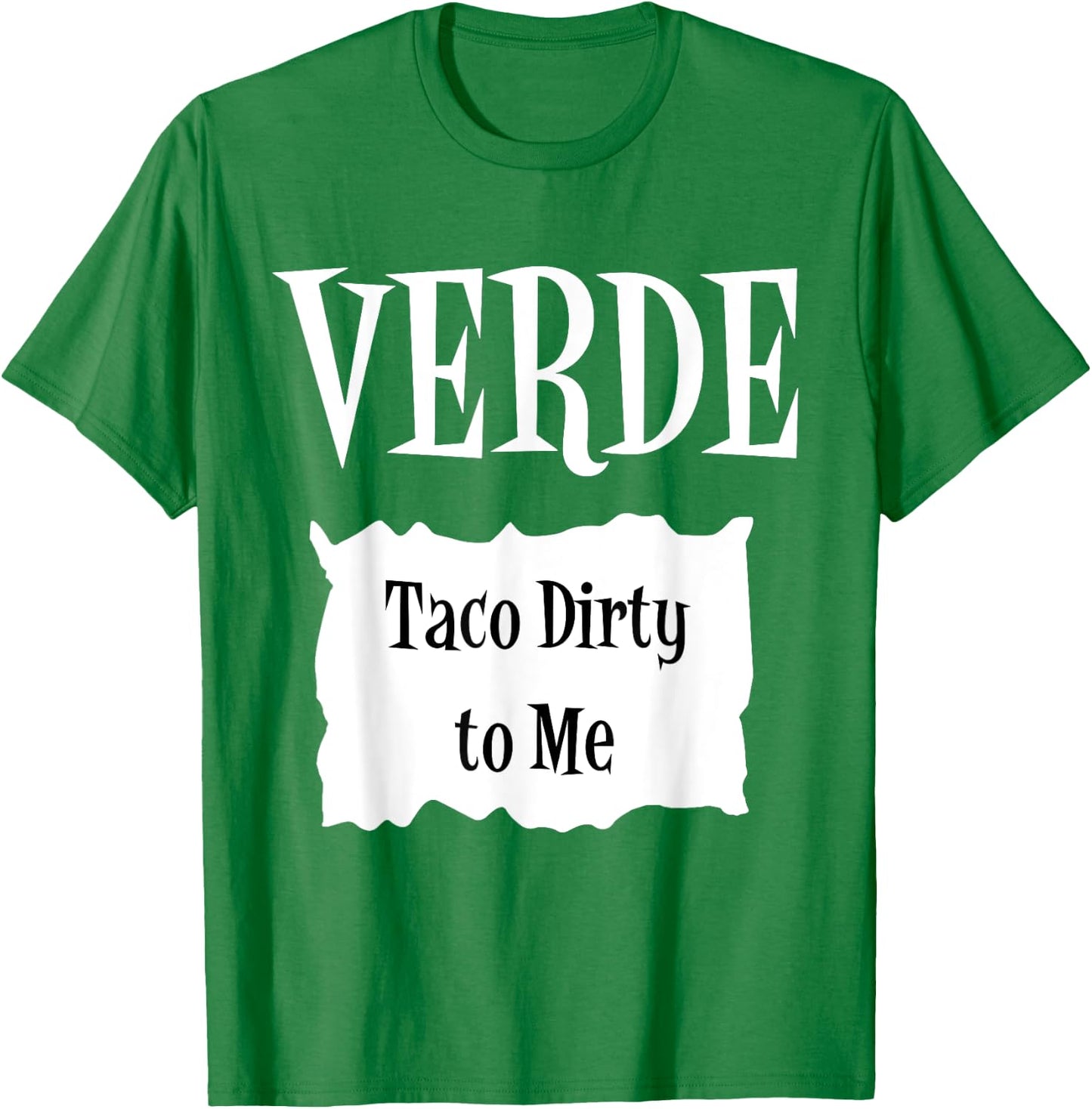 VERDE - Hot Packet Halloween Taco Costume T-Shirt - T-Shirt | Irish Green