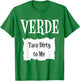 VERDE - Hot Packet Halloween Taco Costume T-Shirt - T-Shirt | Irish Green