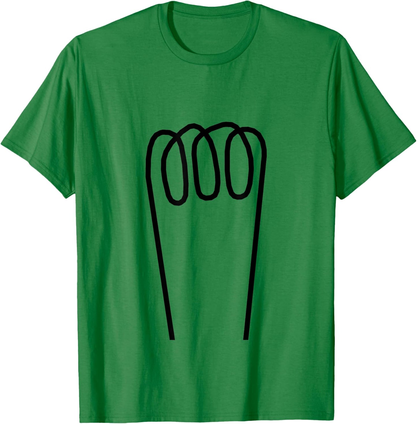 Light Bulb Halloween Costume Funny Lazy Fancy Dress Party T-Shirt - T-Shirt | Irish Green