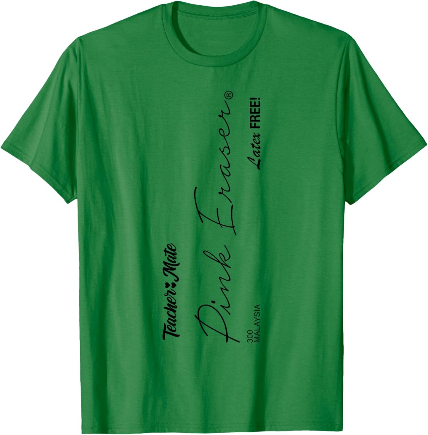 Pink Eraser Halloween Costume for Teachers Students T-Shirt - T-Shirt | Irish Green