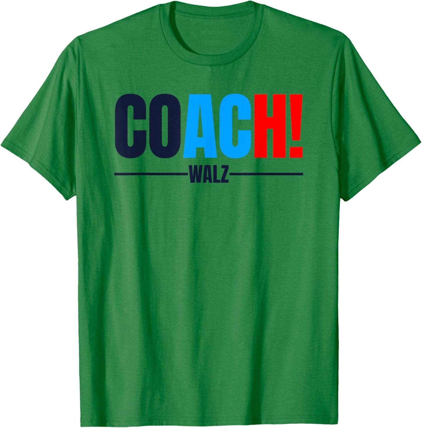 Coach - Coach WALZ (red, white,blue) T-Shirt - T-Shirt | Irish Green