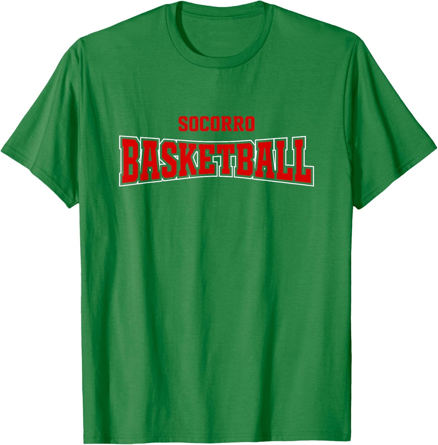 Socorro High School Basketball Warp HS T-Shirt - T-Shirt | Irish Green