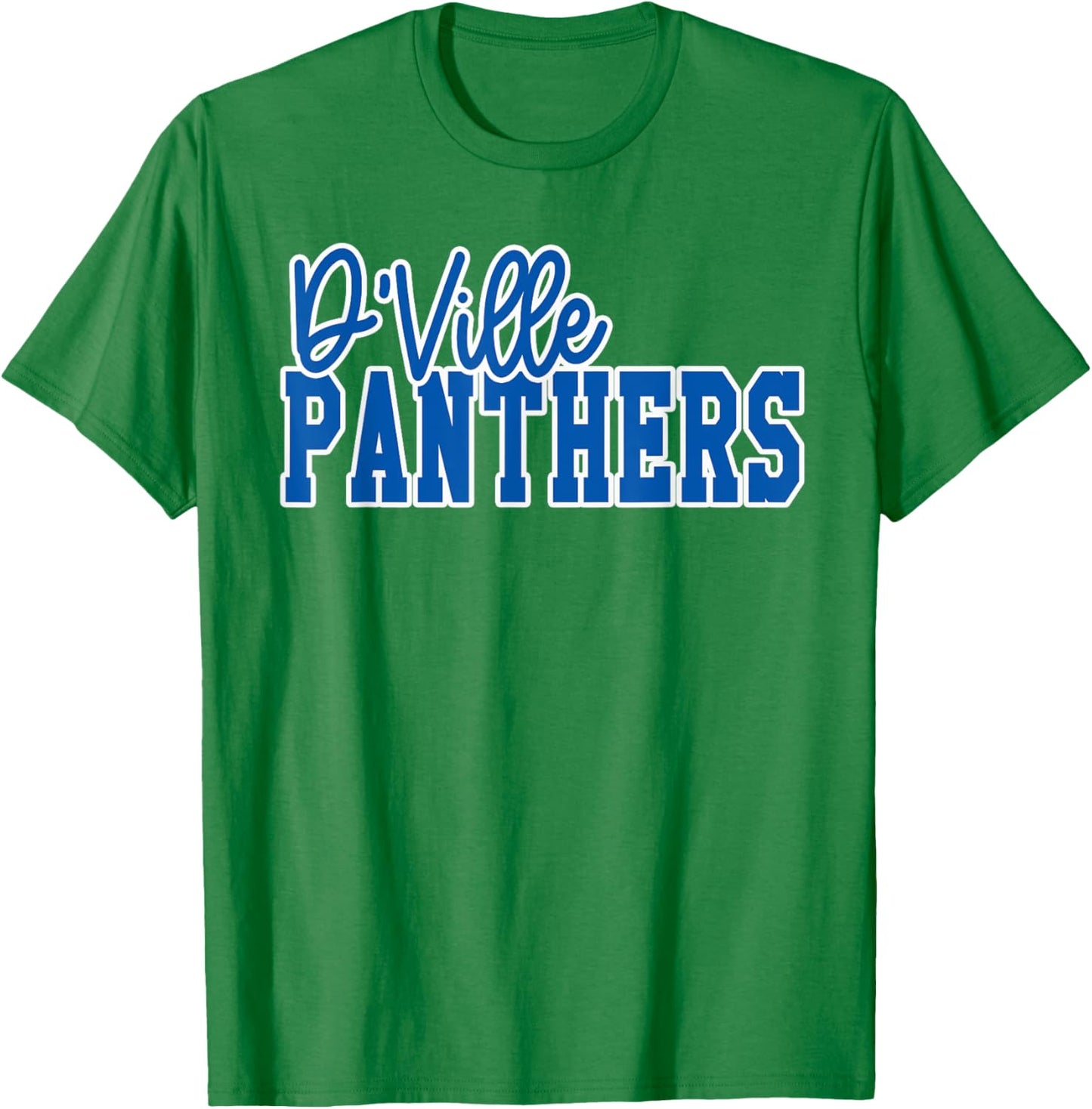 Duncanville High School Panthers T-Shirt - T-Shirt | Irish Green