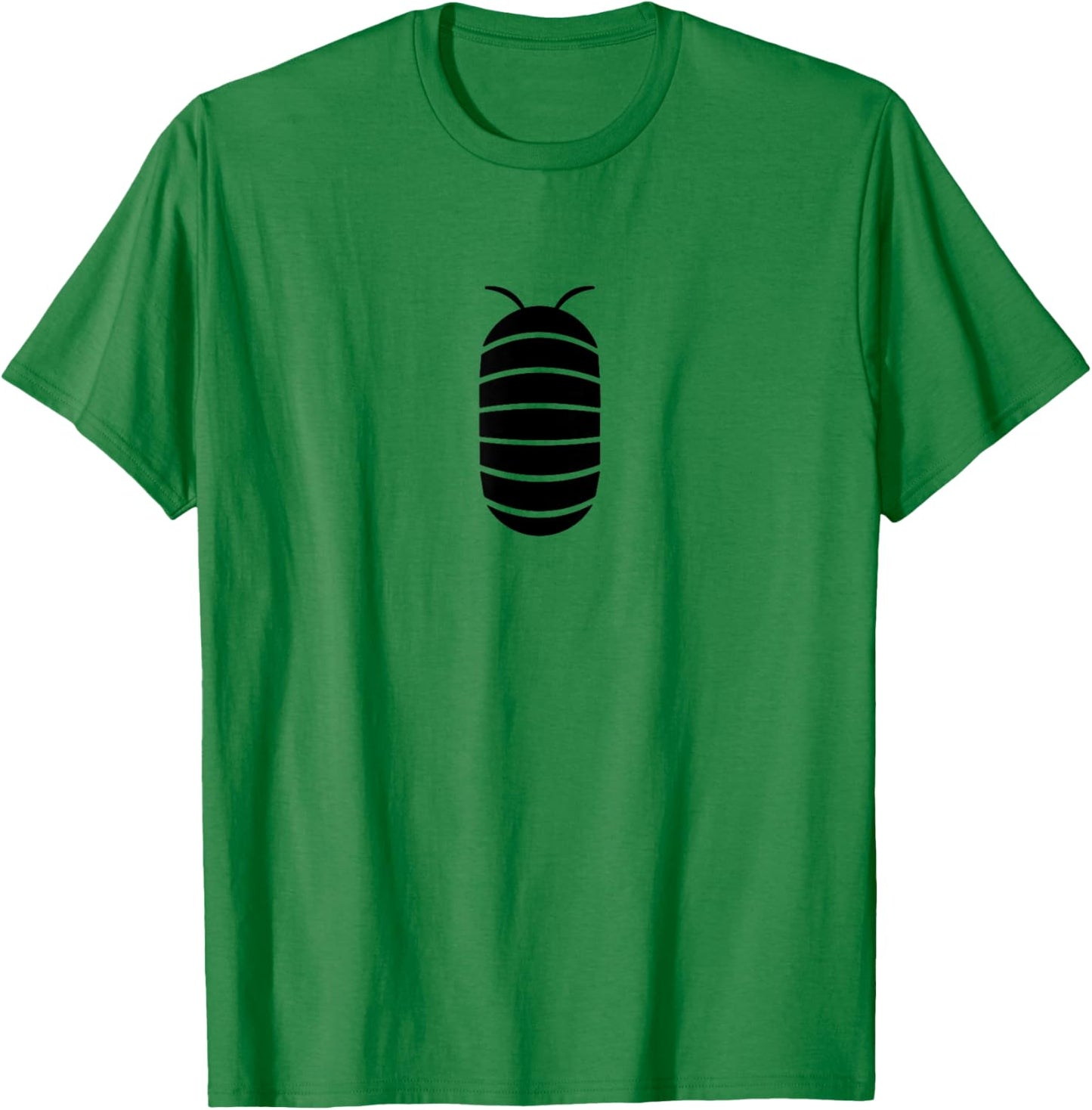The Curious Texan Minimalist Roly Poly , Small, Grey T-Shirt - T-Shirt | Irish Green