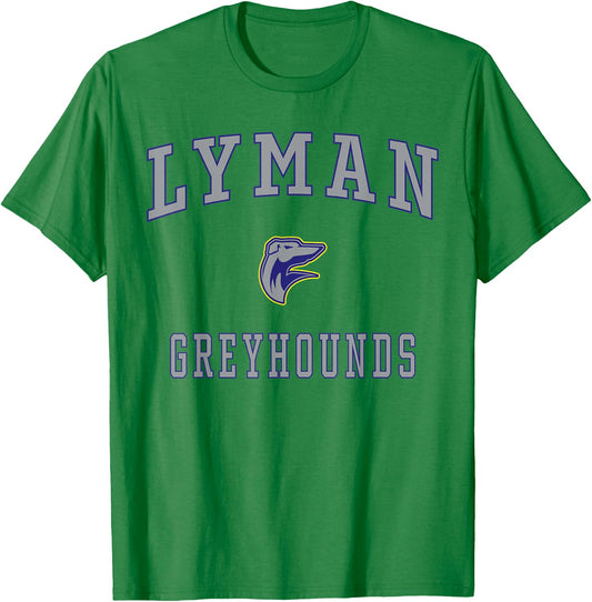 Lyman High School Greyhounds T-Shirt - T-Shirt | Irish Green