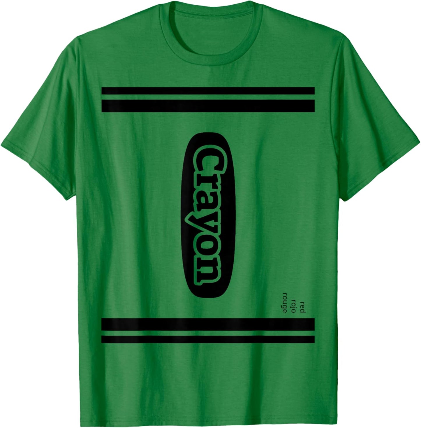 Crayon Red Group Costume T-Shirt - T-Shirt | Irish Green