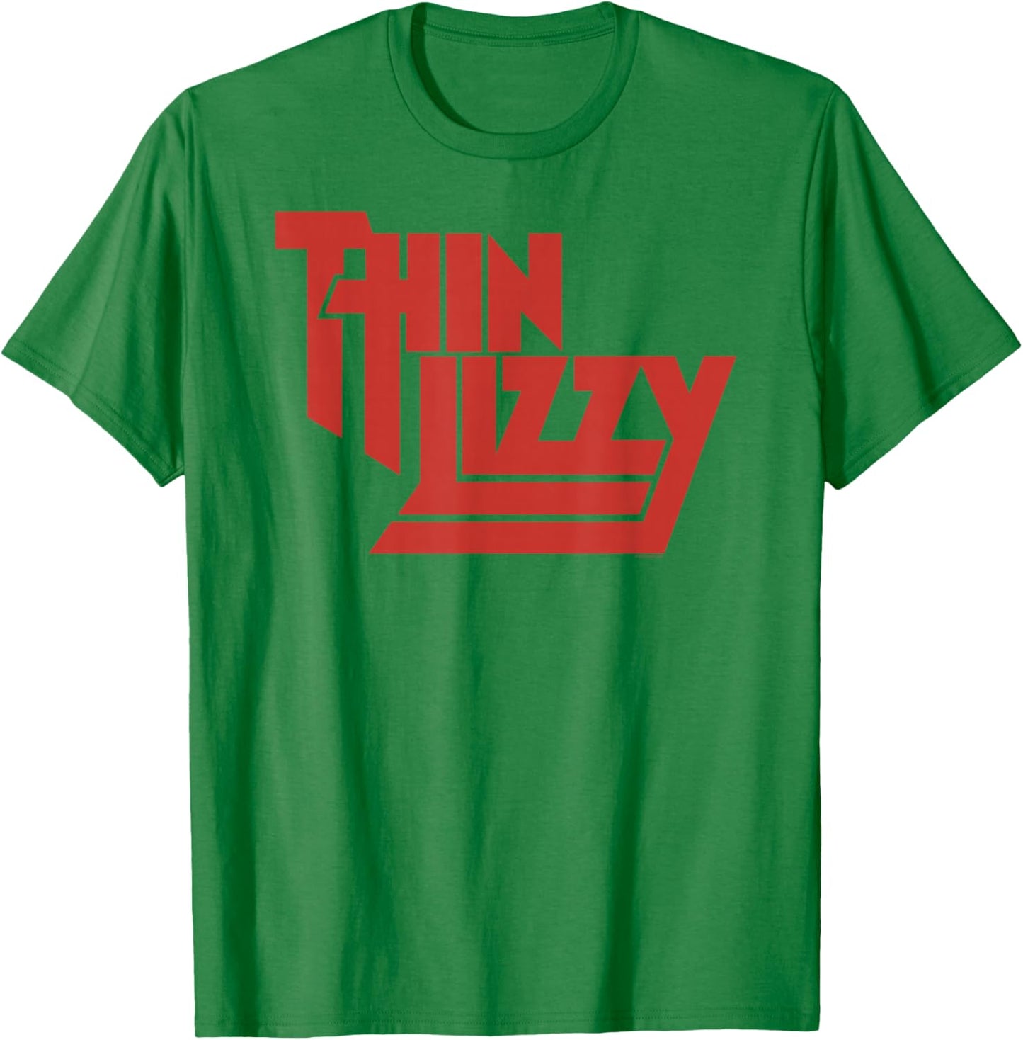 Thin Lizzy – Red Logo On Colors T-Shirt - T-Shirt | Irish Green