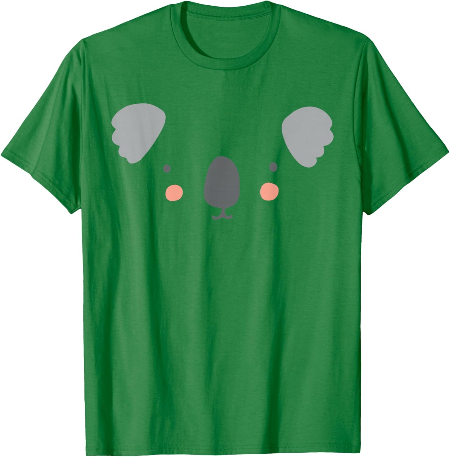 Cute Koala Face Halloween Costume T-Shirt - T-Shirt | Irish Green