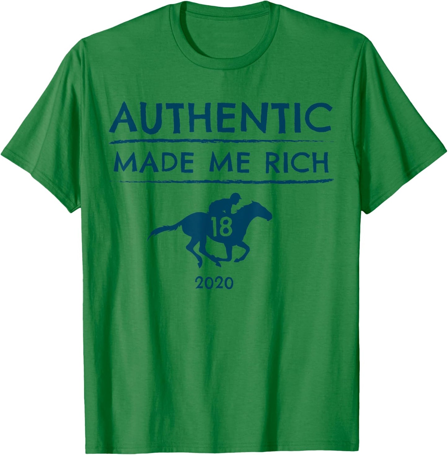 2020 Derby Race Winner Authentic Graphic Horse Racing T-Shirt - T-Shirt | Irish Green