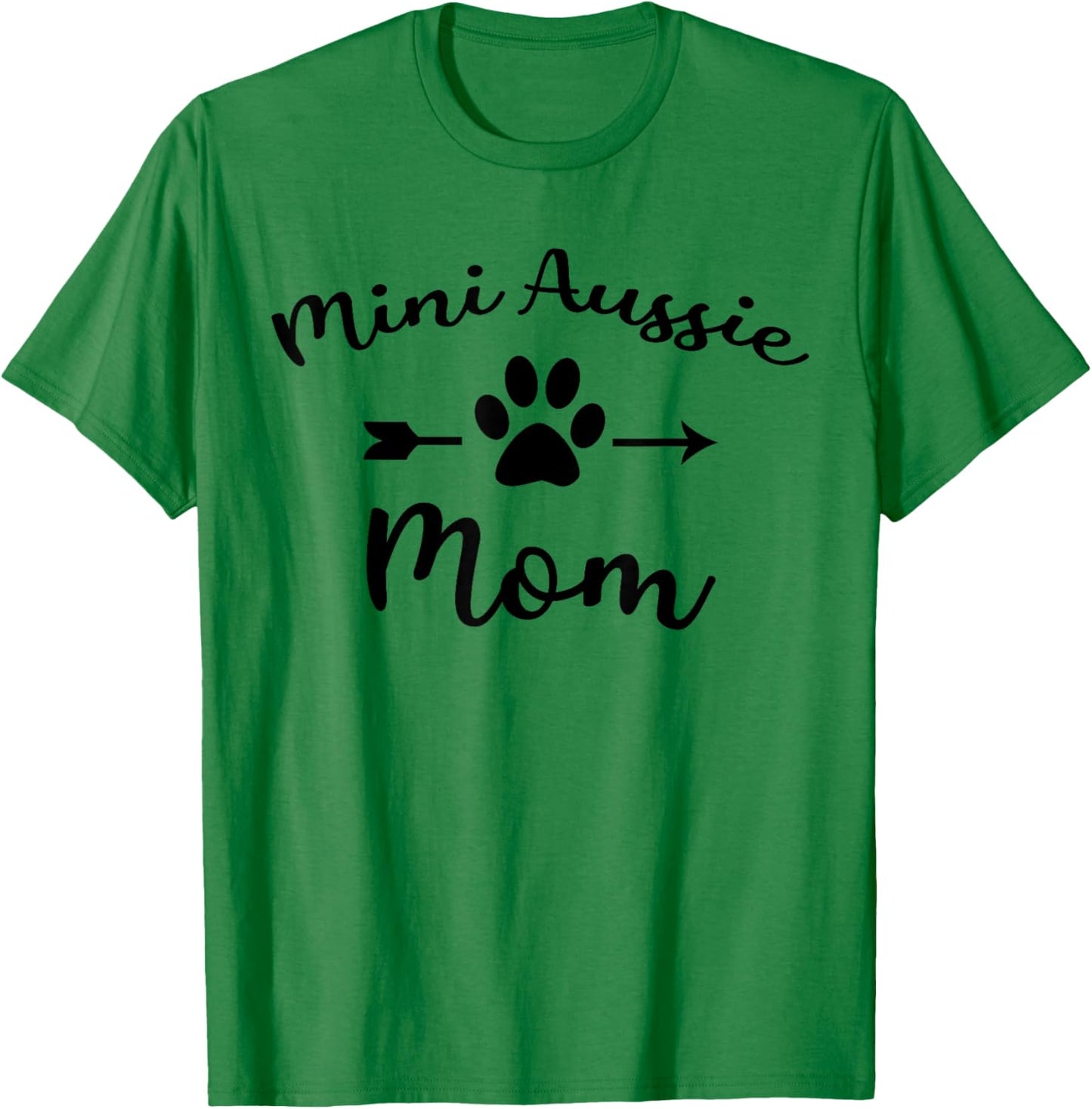 Australian-Shepherd Shirt Mini Aussie Mom T-Shirt - T-Shirt | Irish Green