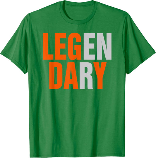 Legendary Leg Day I Workout Training Sweat T-Shirt - T-Shirt | Irish Green