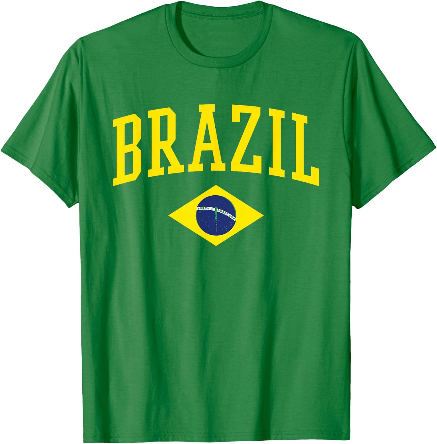 Brazil Flag Green Brasil T-Shirt - T-Shirt | Irish Green