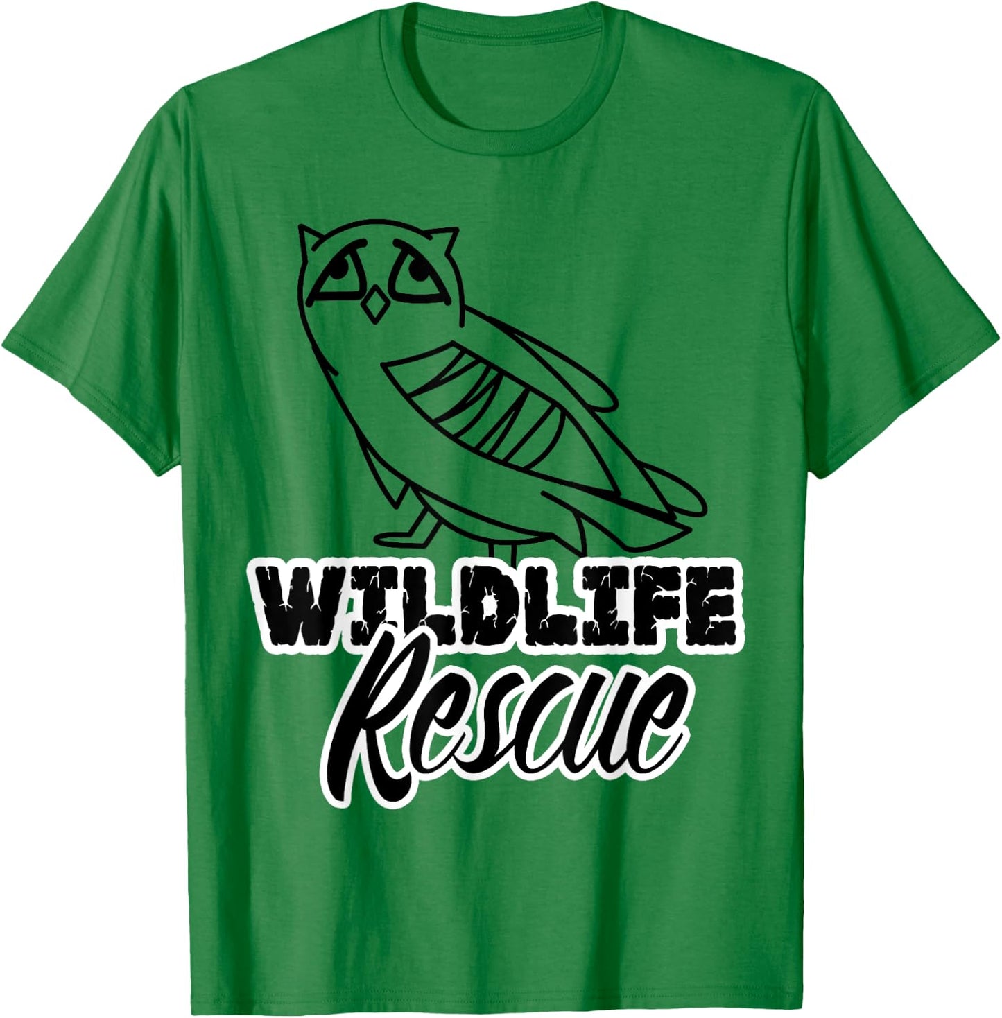 WILDLIFE ANIMAL RESCUE | Animal rights Shirt T-Shirt - T-Shirt | Irish Green