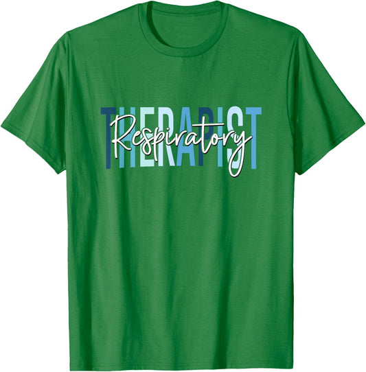 Respiratory Therapist Nurse Respiratory Therapy RT Nurse T-Shirt - T-Shirt | Irish Green