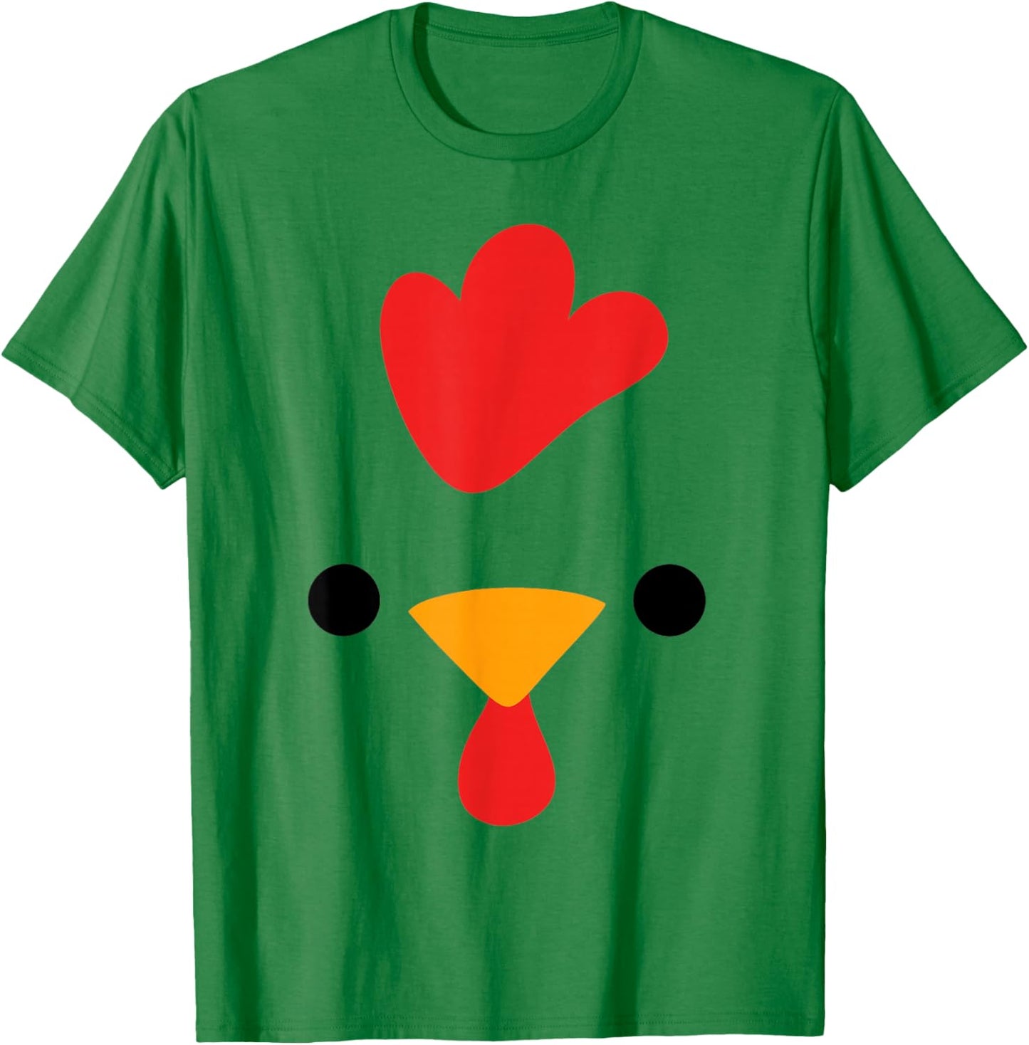 Chicken Halloween Costume Shirt Funny Adults Kids T-Shirt - T-Shirt | Irish Green