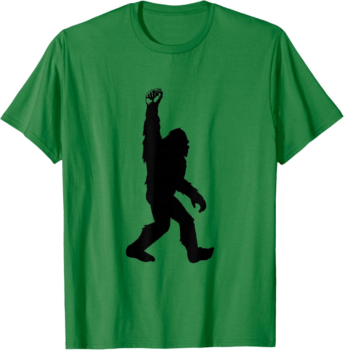 Resist Fist Protect Black Lives 1st Amendment Bigfoot T-Shirt - T-Shirt | Irish Green