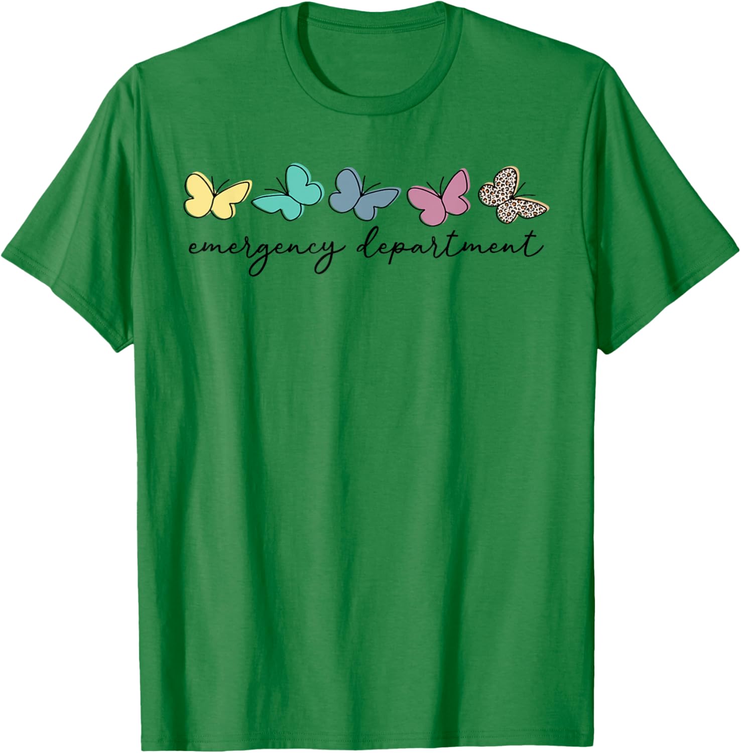 Emergency Department Emergency Room Healthcare T-Shirt - T-Shirt | Irish Green