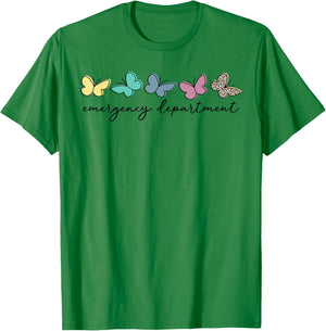 Emergency Department Emergency Room Healthcare T-Shirt - T-Shirt | Irish Green