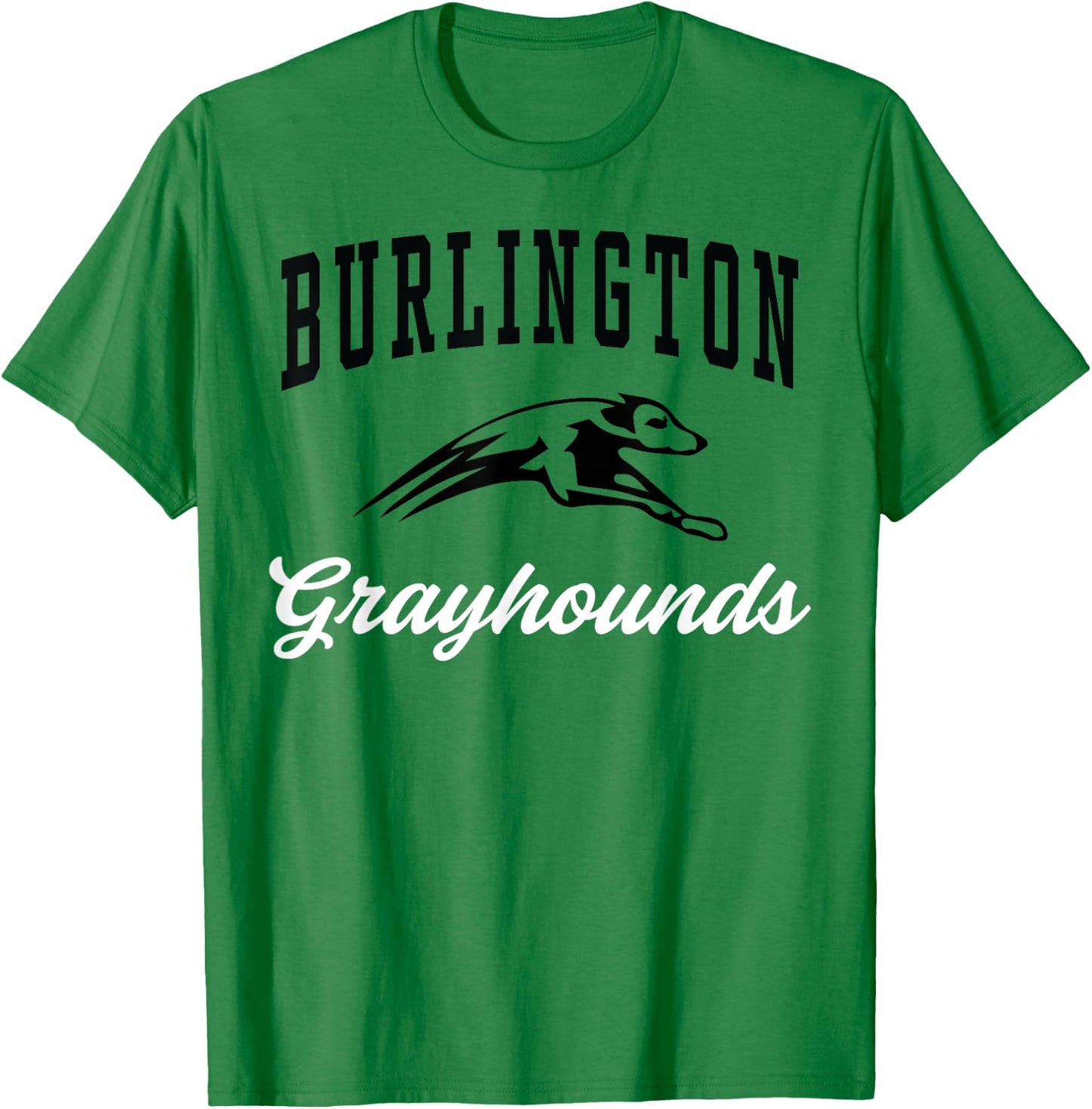 Burlington High School Grayhounds C3 T-Shirt - T-Shirt | Irish Green