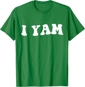 My Sweet Potato Is Pregnant I Yam Matching Couples Pregnancy T-Shirt - T-Shirt | Irish Green