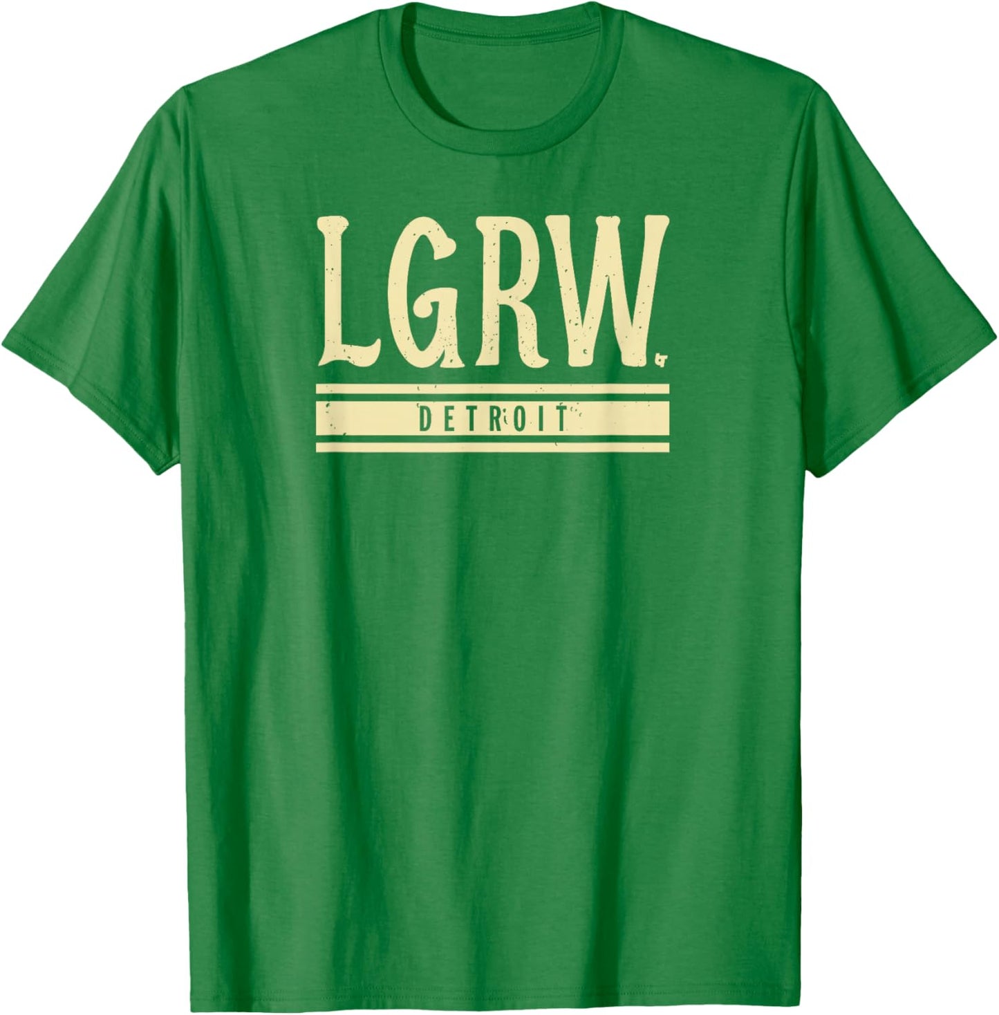 LGRW - Detroit Hockey T-Shirt - T-Shirt | Irish Green