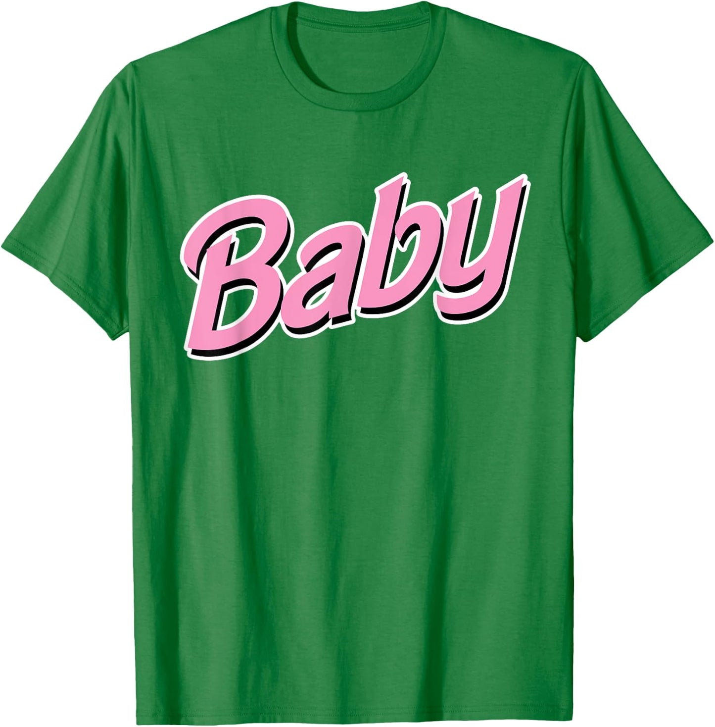 Pink Baby Design for BDSM DDLG ABDL and Niaper Lover T-Shirt - T-Shirt | Irish Green