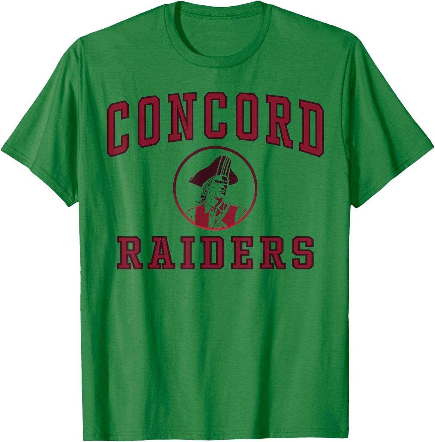 Concord High School Raiders C1 T-Shirt - T-Shirt | Irish Green
