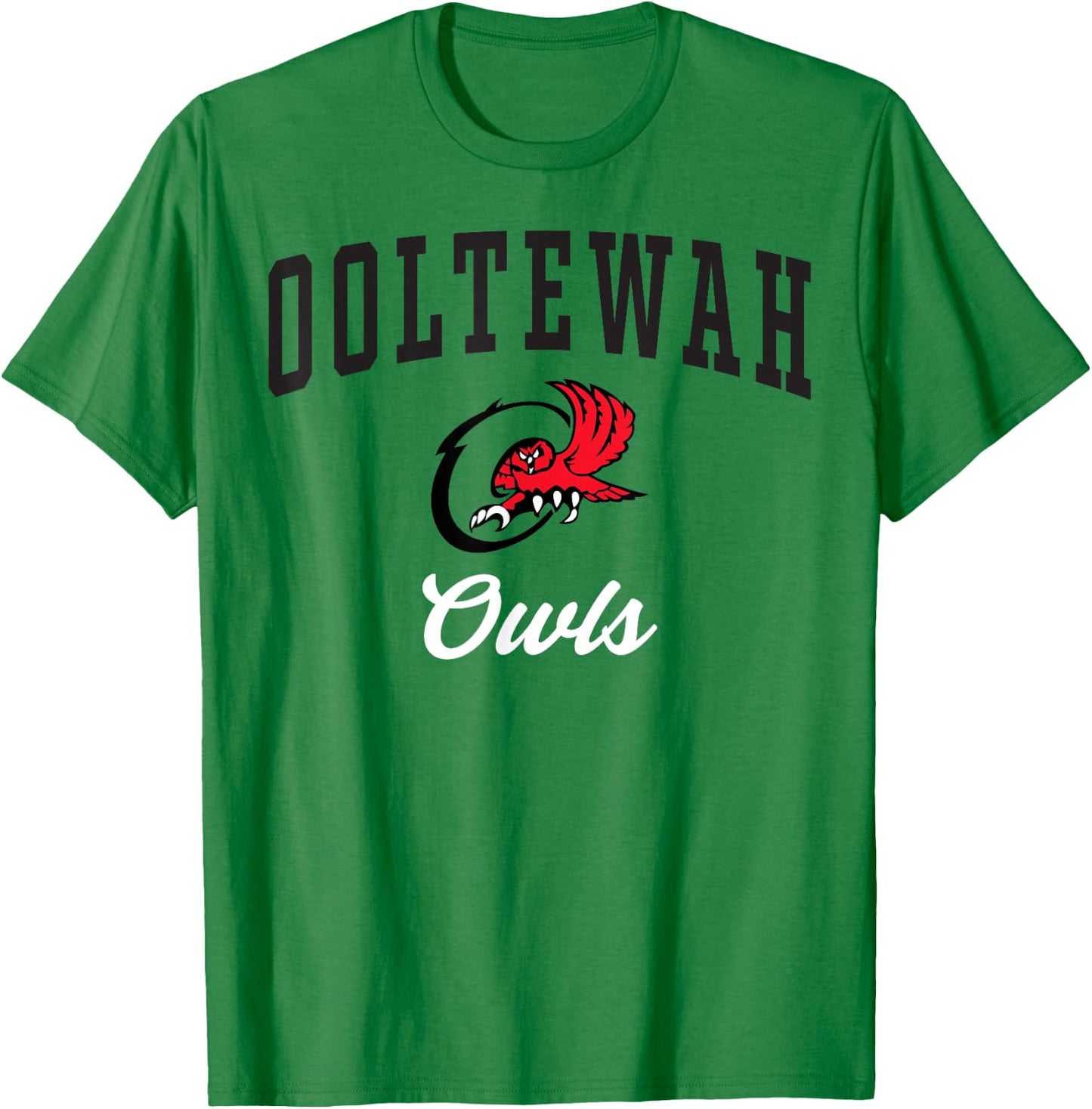 Ooltewah High School Owls C3 T-Shirt - T-Shirt | Irish Green
