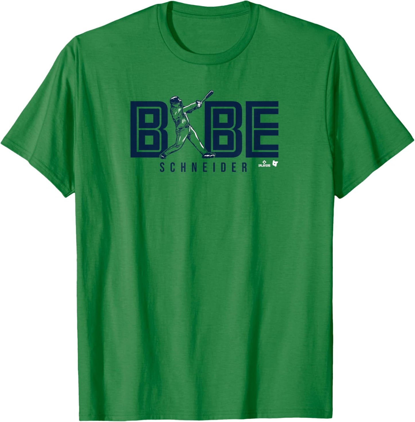 Davis Schneider: Babe - Toronto Baseball T-Shirt - T-Shirt | Irish Green