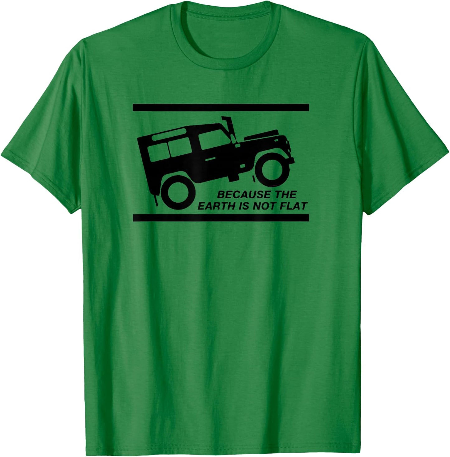 Einhrner und A-Lcher - Nerd Stuff 4x4 Soil , -Adult, Grey, Small, Short Sleeve T-Shirt - T-Shirt | Irish Green