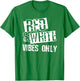 Red White Game Day for Football Team Colors School Spirit T-Shirt - T-Shirt | Irish Green