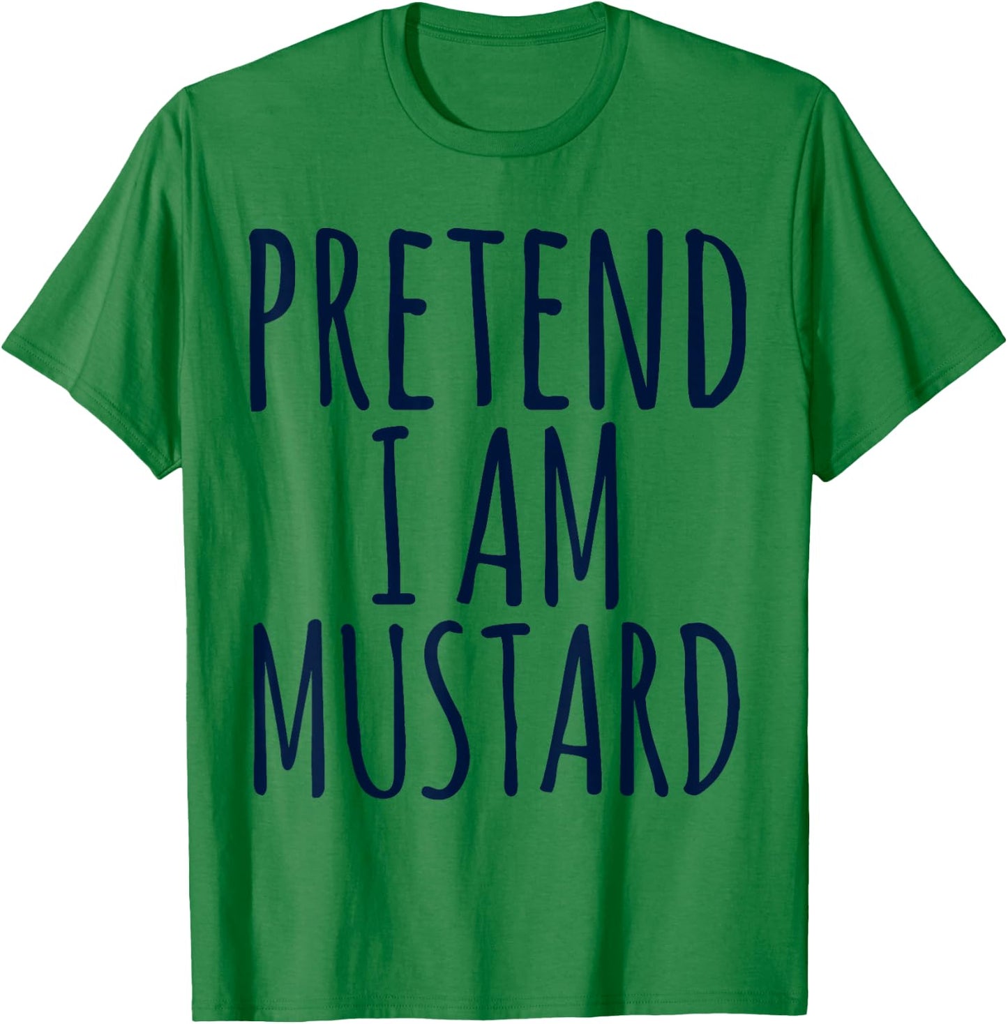 Mustard Ketchup Lazy Easy Funny Halloween Costume Matching T-Shirt - T-Shirt | Irish Green