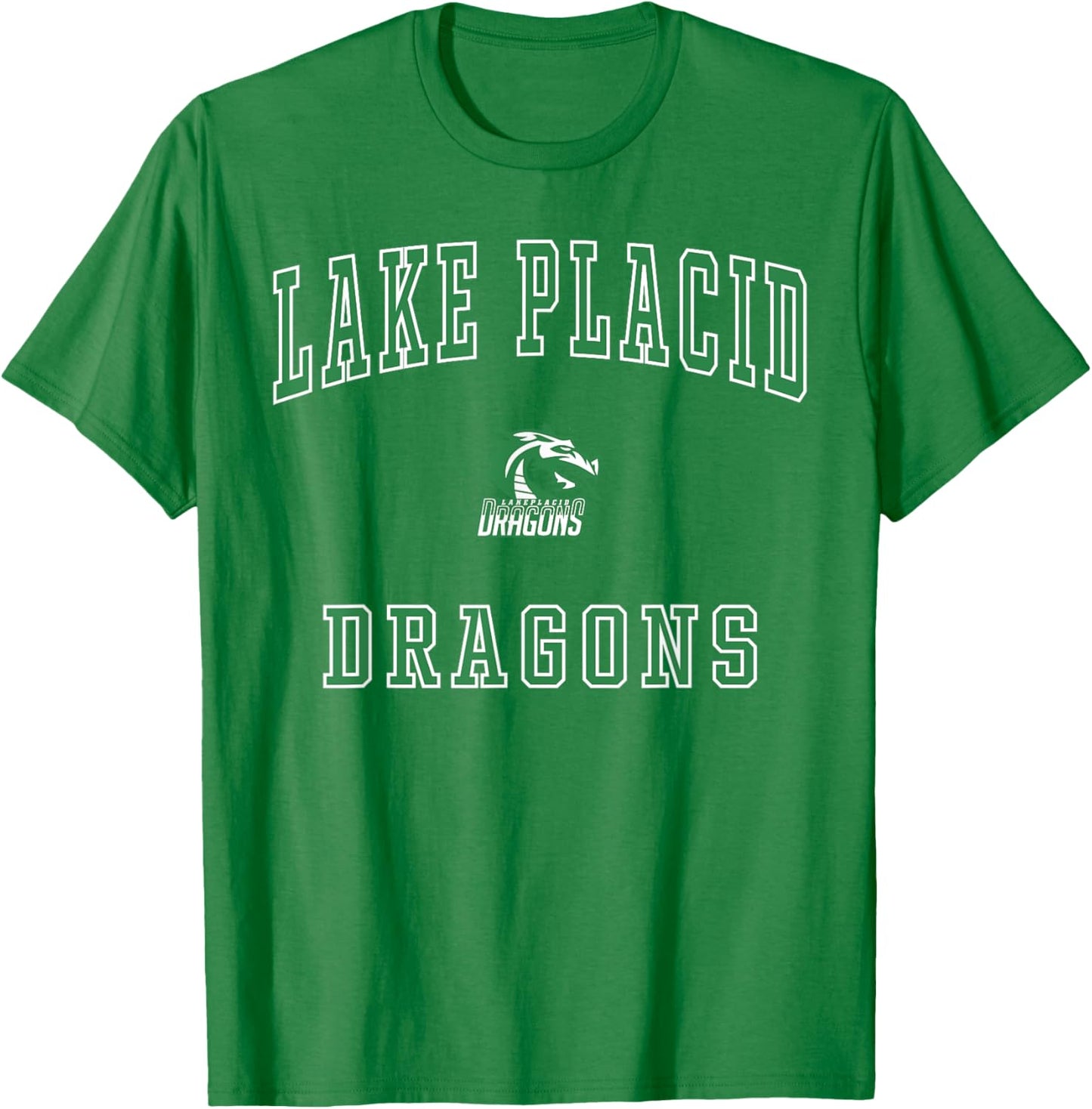 Lake Placid High School Dragons T-Shirt - T-Shirt | Irish Green