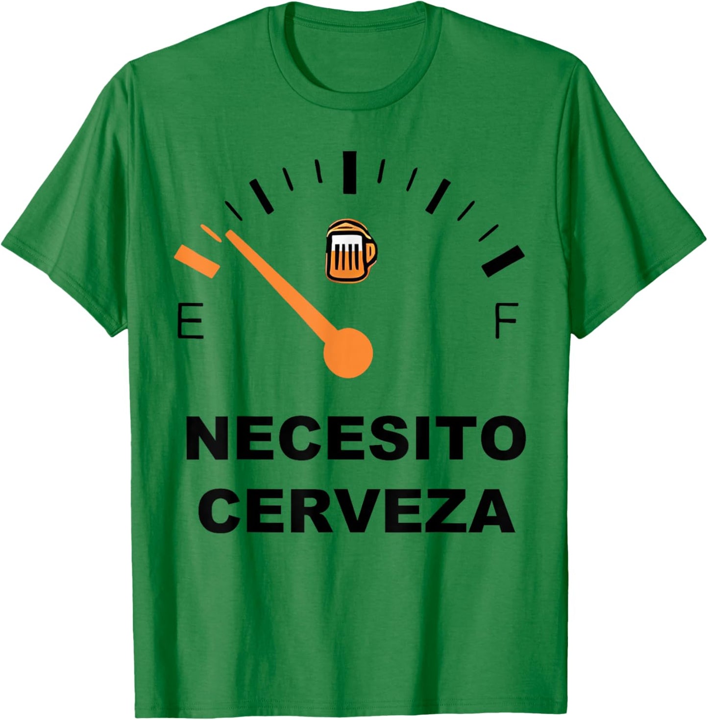 Necesito Cerveza T-Shirt - T-Shirt | Irish Green