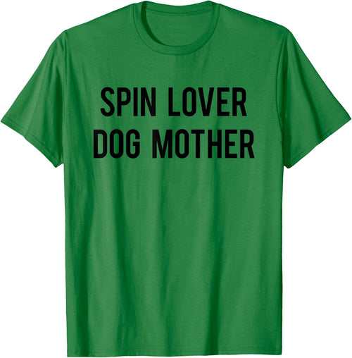 Spin Lover Dog Mother Funny Workout Gym Spinning Class Gift Men Women