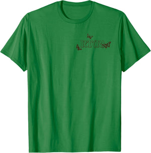 Radiologic Technologist Xray Tech Skeleton Butterfly 2 Sided T-Shirt - T-Shirt | Irish Green