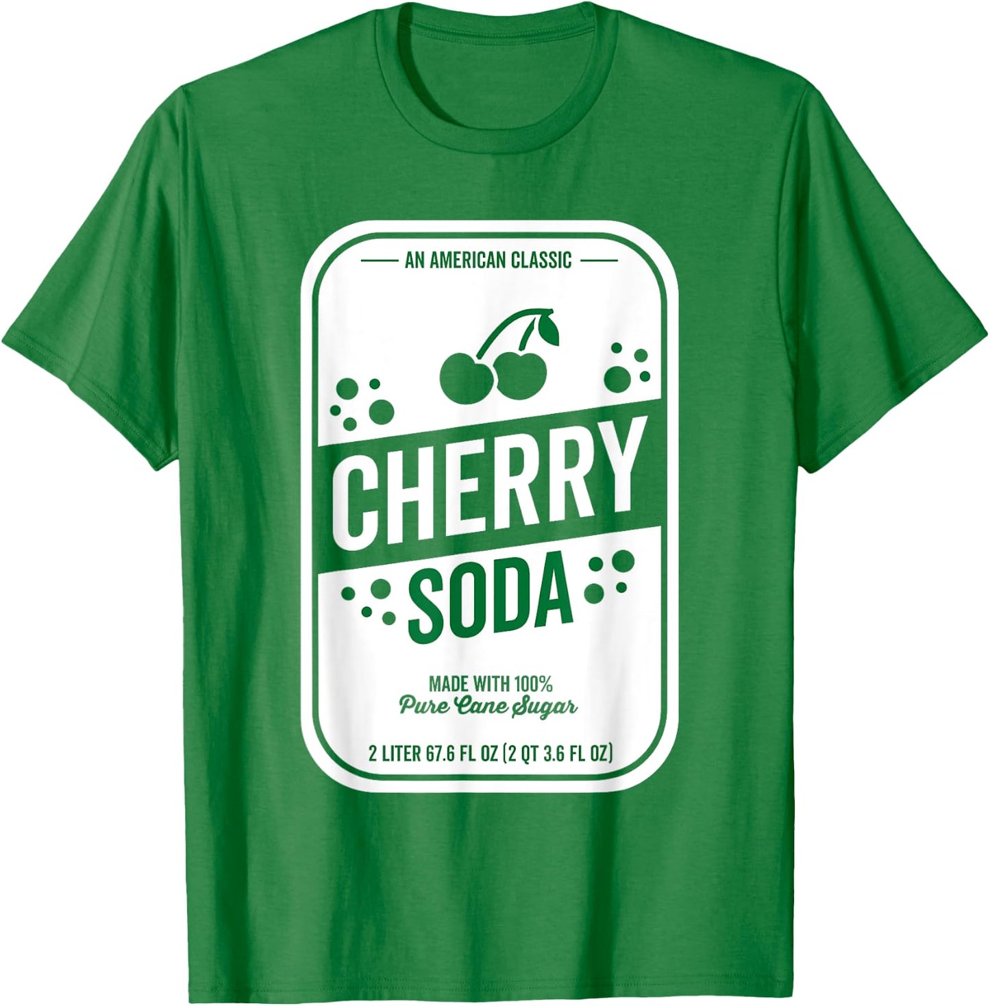 Soda Group Halloween Costume Cherry Soda T-Shirt - T-Shirt | Irish Green